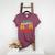 In My Baseball Mom Era Baseball Retro Groovy Mom Women's Heather T-Shirt Heather Maroon