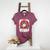 Baseball Mom Rainbow Boho Mommy Women's Heather T-Shirt Heather Maroon