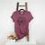 Crazy Proud Always Loud Baseball Mom Saying Graphic Women's Heather T-Shirt Heather Maroon