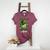 One Lucky Baseball Mom St Patricks Day One Lucky Mom Women Women's Heather T-Shirt Heather Maroon