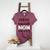Senior Baseball Mom Class Of 2024 High School College Sports Raglan Baseball Tee Women's Heather T-Shirt Heather Maroon