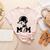 Baseball Mom American Baseball Cate Baseball Kid Women's Heather T-Shirt Heather Peach Baseball Mom American Baseball Cate Baseball Kid Women's Heather T-Shirt Heather Peach