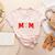 Baseball Mom Cute Letter Print Women Cute Mother's Day Women's Heather T-Shirt Heather Peach Baseball Mom Cute Letter Print Women Cute Mother's Day Women's Heather T-Shirt Heather Peach