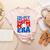 In My Baseball Mom Era Groovy Baseball Mother's Day US Flag Women's Heather T-Shirt Heather Peach In My Baseball Mom Era Groovy Baseball Mother's Day US Flag Women's Heather T-Shirt Heather Peach