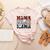 Baseball Mom Baseball Mama Game Day School Sport Women's Heather T-Shirt Heather Peach Baseball Mom Baseball Mama Game Day School Sport Women's Heather T-Shirt Heather Peach