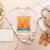 Loud And Proud Baseball Mom Vibrant Colorful Stripe Women's Heather T-Shirt Heather Peach