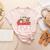 Retro Coffee Baseball Mama Mother's Day Baseball Mom Women's Heather T-Shirt Heather Peach