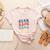 All Star Baseball Mom Women's Heather T-Shirt Heather Peach All Star Baseball Mom Women's Heather T-Shirt Heather Peach