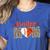 Baller Mom Leopard Basketball Baseball Mom Women's Heather T-Shirt Heather True Royal
