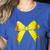 Baseball Bow Baseball Mom Women Baseball Mama Women's Heather T-Shirt Heather True Royal Baseball Bow Baseball Mom Women Baseball Mama Women's Heather T-Shirt Heather True Royal