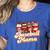 Baseball Mama Coffee Game Day Vibes Baseball Mom Women's Heather T-Shirt Heather True Royal