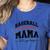 Baseball Mama Lets Go Boys Mother Baseball Mom Women's Heather T-Shirt Heather True Royal Baseball Mama Lets Go Boys Mother Baseball Mom Women's Heather T-Shirt Heather True Royal