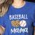Baseball Mama For Baseball Mom Leopard Game Day Women's Heather T-Shirt Heather True Royal Baseball Mama For Baseball Mom Leopard Game Day Women's Heather T-Shirt Heather True Royal