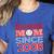 Baseball Mom Since 2008 Women's Heather T-Shirt Heather True Royal