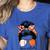 Baseball Mom Basketball Mom Of Both Messy Bun Mother's Day Women's Heather T-Shirt Heather True Royal Baseball Mom Basketball Mom Of Both Messy Bun Mother's Day Women's Heather T-Shirt Heather True Royal