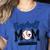 Baseball Mom Blue Varsity Baseball Mama Cute Mother's Day Women's Heather T-Shirt Heather True Royal