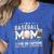 Baseball Mom Caffeine Fueled Game Day Essential Women's Heather T-Shirt Heather True Royal Baseball Mom Caffeine Fueled Game Day Essential Women's Heather T-Shirt Heather True Royal