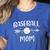 Baseball Mom Cute Grandson Player Arrow Heart Family Women's Heather T-Shirt Heather True Royal Baseball Mom Cute Grandson Player Arrow Heart Family Women's Heather T-Shirt Heather True Royal