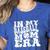 In My Baseball Mom Era Retro Groovy Baseball Raglan Baseball Tee Women's Heather T-Shirt Heather True Royal In My Baseball Mom Era Retro Groovy Baseball Raglan Baseball Tee Women's Heather T-Shirt Heather True Royal