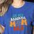 In My Baseball Mom Era Baseball Retro Groovy Mom Women's Heather T-Shirt Heather True Royal