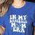 In My Baseball Mom Era Retro Groovy Women's Heather T-Shirt Heather True Royal In My Baseball Mom Era Retro Groovy Women's Heather T-Shirt Heather True Royal