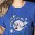 In My Baseball Mom Era Retro Baseball Mom Home Runs Women's Heather T-Shirt Heather True Royal