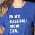 In My Baseball Mom Era Son Baseball Player Pitcher Catcher Women's Heather T-Shirt Heather True Royal