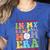 In My Baseball Mom Era Tee Bunny Ears Rabbit Baseball Women's Heather T-Shirt Heather True Royal