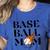 Baseball Mom Game Day Game Day Women's Heather T-Shirt Heather True Royal Baseball Mom Game Day Game Day Women's Heather T-Shirt Heather True Royal