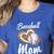 Baseball Mom Grandma Leopard Baseball Lover Fan Women's Heather T-Shirt Heather True Royal