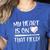 Baseball Mom My Heart Favorite Player On The Field Quote Women's Heather T-Shirt Heather True Royal Baseball Mom My Heart Favorite Player On The Field Quote Women's Heather T-Shirt Heather True Royal