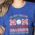 Baseball Mom I'm Not Yelling Support Cheerleading Women's Heather T-Shirt Heather True Royal