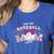 Baseball Mom Livin That Baseball Mom Life Women's Heather T-Shirt Heather True Royal Baseball Mom Livin That Baseball Mom Life Women's Heather T-Shirt Heather True Royal
