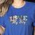Baseball Mom Love My Boy Retro Casual Letter Print Women's Heather T-Shirt Heather True Royal Baseball Mom Love My Boy Retro Casual Letter Print Women's Heather T-Shirt Heather True Royal