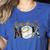 Baseball Mom Mama Mother Women's Heather T-Shirt Heather True Royal