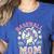 Baseball Mom Mama Mother's Dog In My Baseball Mom Era Women's Heather T-Shirt Heather True Royal Baseball Mom Mama Mother's Dog In My Baseball Mom Era Women's Heather T-Shirt Heather True Royal