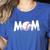 Baseball Mom Mother's Day Mama Sport Women's Heather T-Shirt Heather True Royal Baseball Mom Mother's Day Mama Sport Women's Heather T-Shirt Heather True Royal