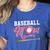 Baseball Mom Pink Ribbon Breast Cancer Awareness Fighters Women's Heather T-Shirt Heather True Royal Baseball Mom Pink Ribbon Breast Cancer Awareness Fighters Women's Heather T-Shirt Heather True Royal