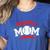 Baseball Mom Baseball Player For Mother's Day Women's Heather T-Shirt Heather True Royal Baseball Mom Baseball Player For Mother's Day Women's Heather T-Shirt Heather True Royal