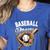 Baseball Mom Baseball Player Women's Heather T-Shirt Heather True Royal