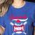Baseball Mom Raglan Baseball Tee Women's Heather T-Shirt Heather True Royal Baseball Mom Raglan Baseball Tee Women's Heather T-Shirt Heather True Royal