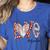 Baseball Mom Shirt Heart Love Baseball Glamlife Women's Heather T-Shirt Heather True Royal Baseball Mom Shirt Heart Love Baseball Glamlife Women's Heather T-Shirt Heather True Royal