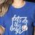 Baseball Mom Shirt Baseball Let's Do This Boys Women's Heather T-Shirt Heather True Royal