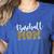 Baseball Mom Sport Baseball Lover Mother's Day Women's Heather T-Shirt Heather True Royal Baseball Mom Sport Baseball Lover Mother's Day Women's Heather T-Shirt Heather True Royal