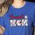 Baseball Mom Sports Women's Heather T-Shirt Heather True Royal Baseball Mom Sports Women's Heather T-Shirt Heather True Royal