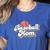 Baseball Mom And Sweet For Moms Vintage Font Women's Heather T-Shirt Heather True Royal Baseball Mom And Sweet For Moms Vintage Font Women's Heather T-Shirt Heather True Royal
