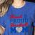 Baseball Mom Tee Loud & Proud Baseball Mom Women's Heather T-Shirt Heather True Royal