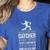 Baseball Mom Tee Baseball Player Mom Women's Heather T-Shirt Heather True Royal