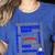 Baseball Mom Traits For Great Mothers Grey And Blue Women's Heather T-Shirt Heather True Royal