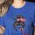 Baseball Mom USA American Flag 4th Of July Women's Heather T-Shirt Heather True Royal Baseball Mom USA American Flag 4th Of July Women's Heather T-Shirt Heather True Royal